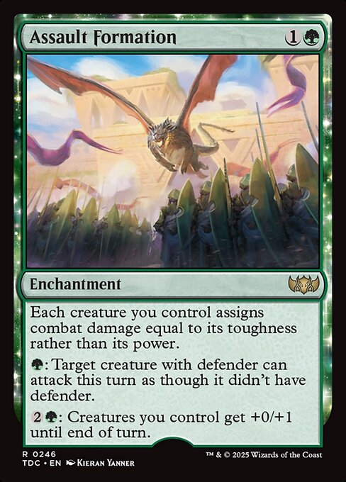Assault Formation - Tarkir: Dragonstorm Commander Rare Card