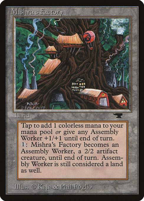 Mishra's Factory - Antiquities Rare Card