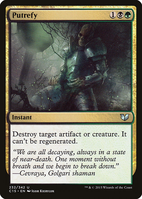 Putrefy - Commander 2015 Uncommon Card
