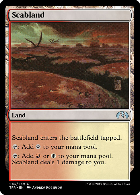 Scabland - Tempest Remastered Uncommon Card
