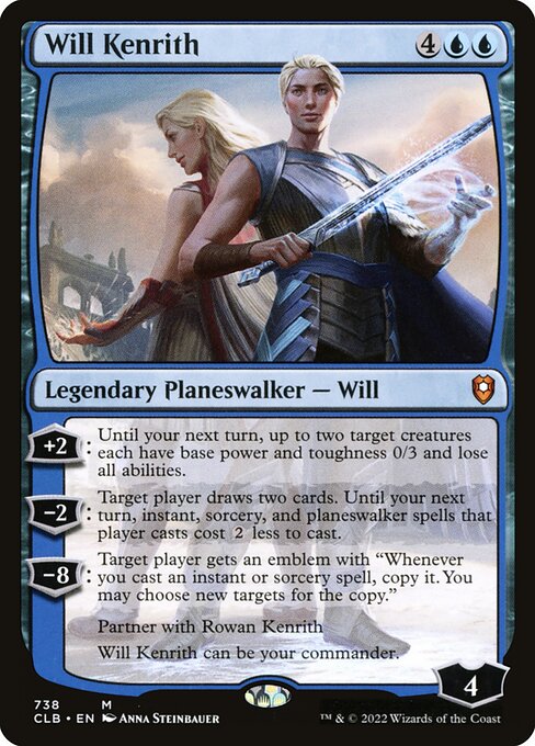 Will Kenrith - Commander Legends: Battle for Baldur's Gate Mythic Card