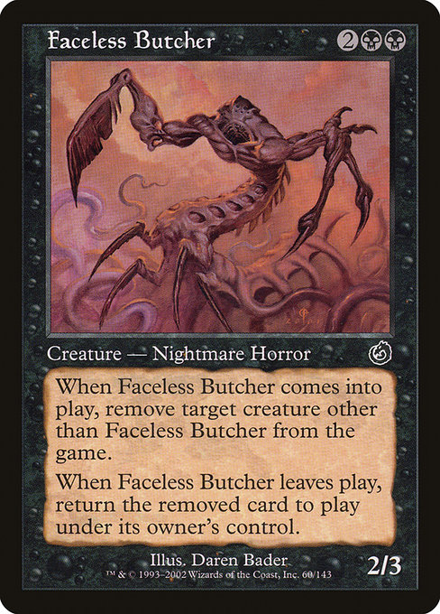 Faceless Butcher - Torment Common Card