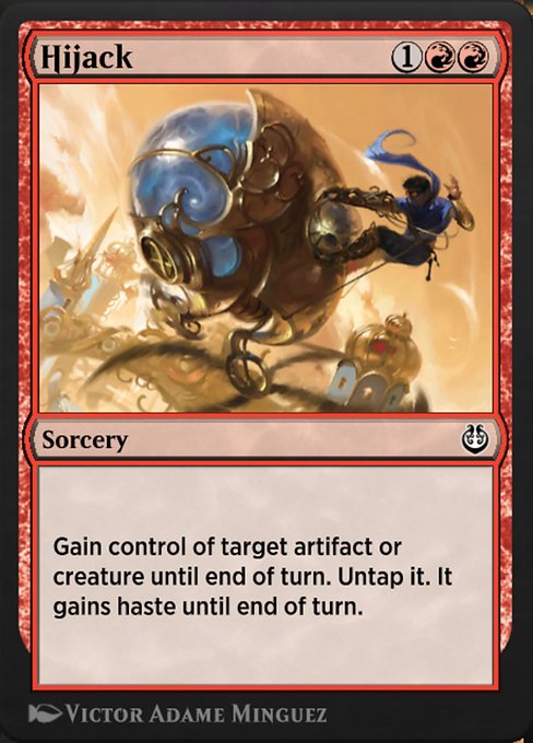 Hijack - Kaladesh Remastered Common Card