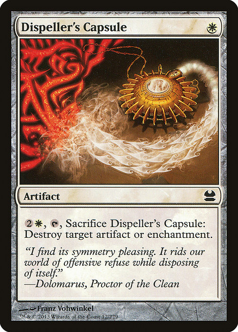 Dispeller's Capsule - Modern Masters Common Card