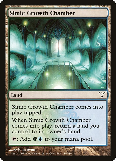 Simic Growth Chamber - Dissension Common Card