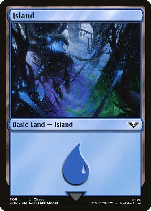 Island - Warhammer 40,000 Commander Common Card