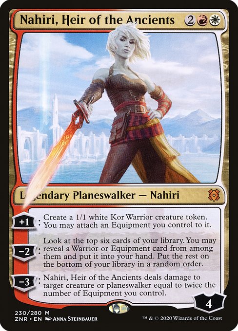 Nahiri, Heir of the Ancients - Zendikar Rising Mythic Card
