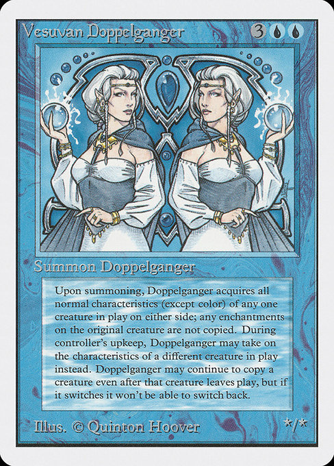 Vesuvan Doppelganger - Unlimited Edition Rare Card
