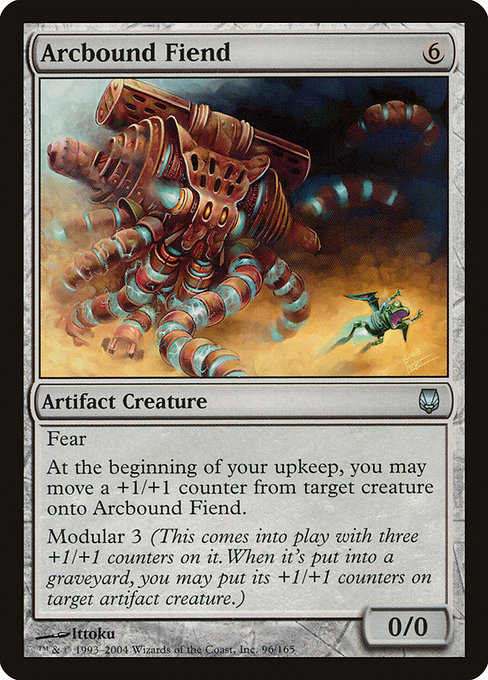 Arcbound Fiend - Darksteel Uncommon Card