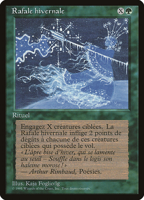 Winter Blast - Renaissance Uncommon Card
