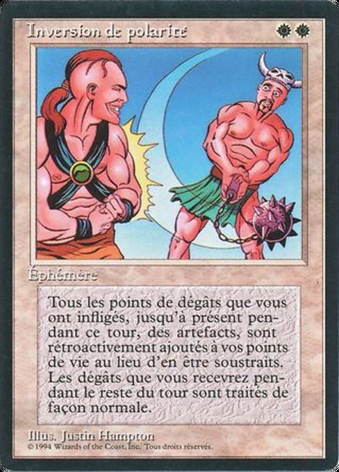 Reverse Polarity - Foreign Black Border Uncommon Card