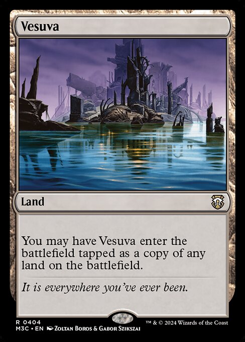 Vesuva - Modern Horizons 3 Commander Rare Card