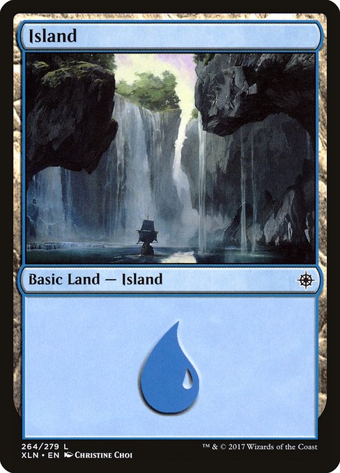 Island - Ixalan Common Card
