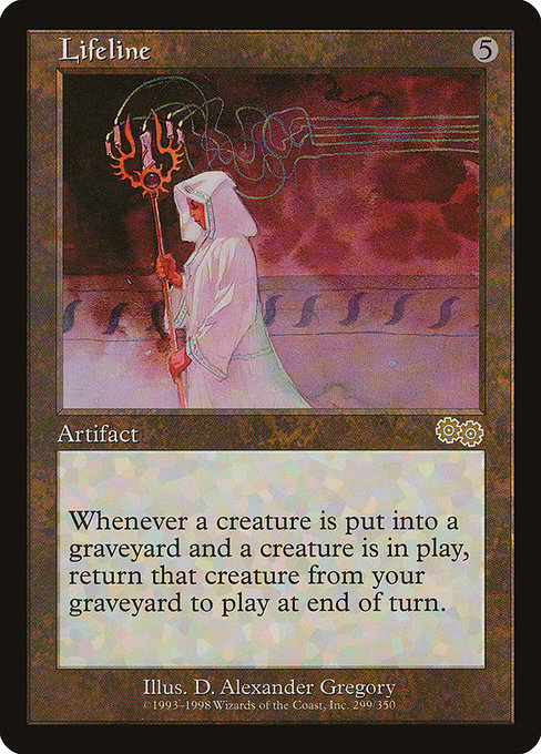 Lifeline - Urza's Saga Rare Card