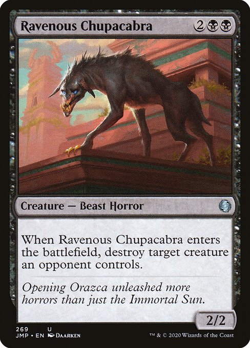 Ravenous Chupacabra - Jumpstart Uncommon Card