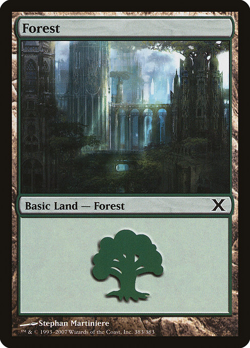 Forest - Tenth Edition Common Card