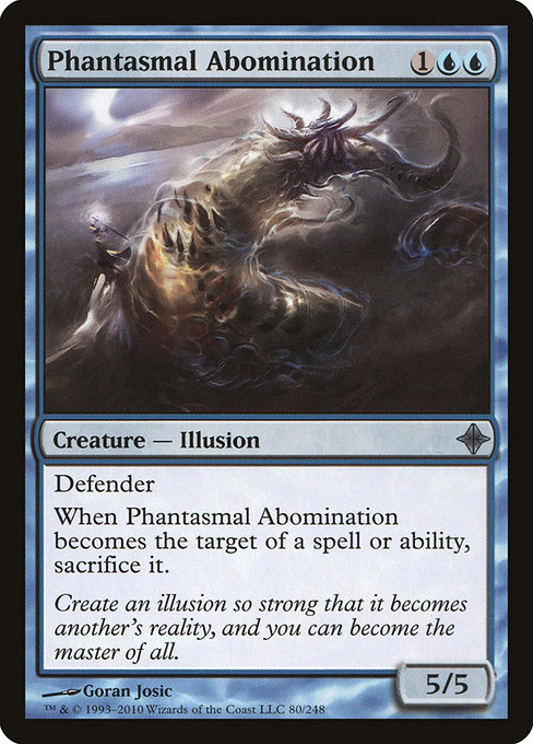 Phantasmal Abomination - Rise of the Eldrazi Uncommon Card