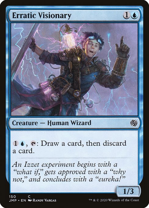 Erratic Visionary - Jumpstart Common Card
