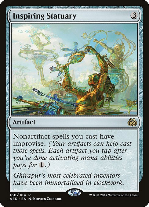 Inspiring Statuary - Aether Revolt Rare Card