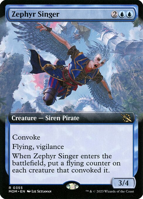 Zephyr Singer - March of the Machine Rare Card