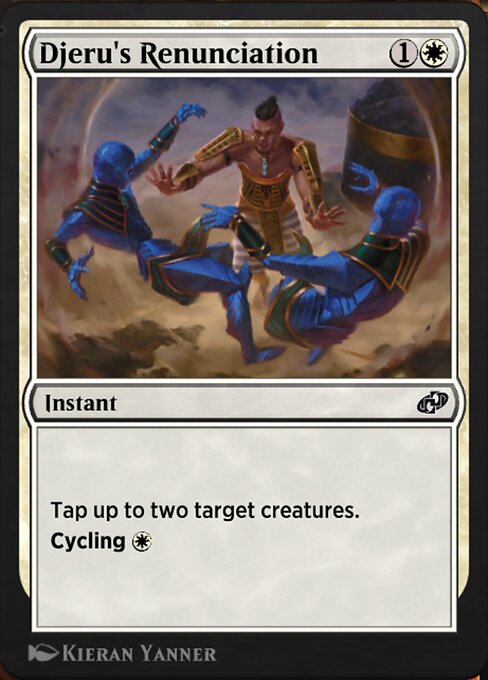 Djeru's Renunciation - Jumpstart: Historic Horizons Common Card