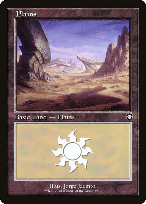 Plains - The Brothers' War Commander Common Card