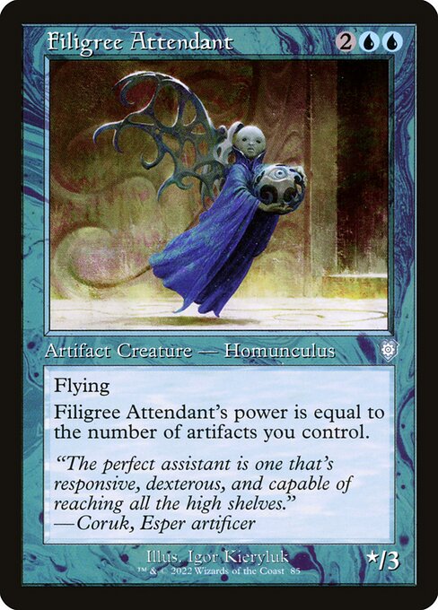 Filigree Attendant - The Brothers' War Commander Uncommon Card