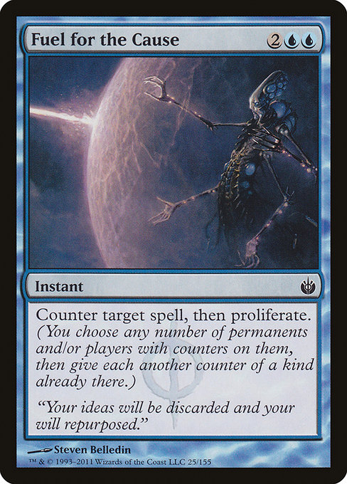 Fuel for the Cause - Mirrodin Besieged Common Card