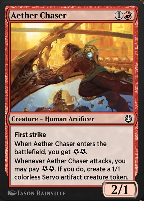 Aether Chaser - Kaladesh Remastered Common Card