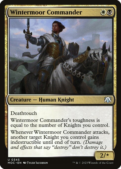 Wintermoor Commander - March of the Machine Commander Uncommon Card