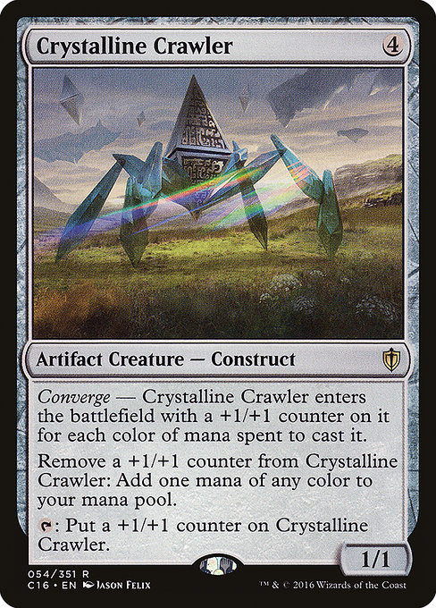 Crystalline Crawler - Commander 2016 Rare Card