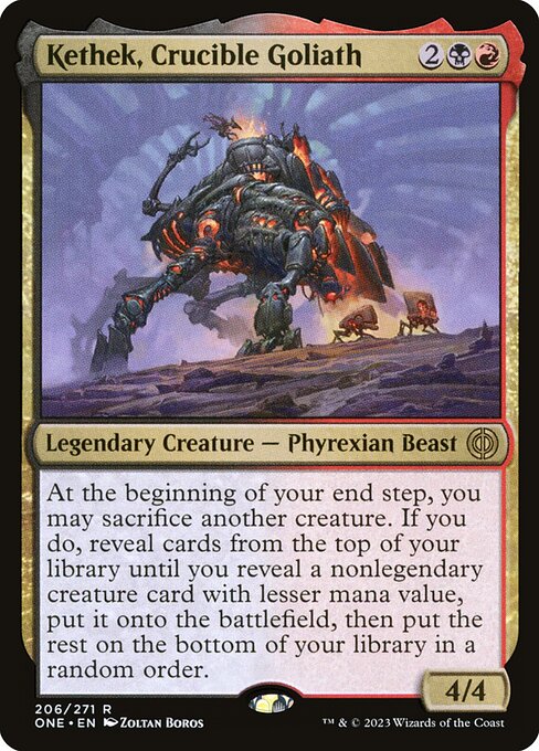 Kethek, Crucible Goliath - Phyrexia: All Will Be One Rare Card