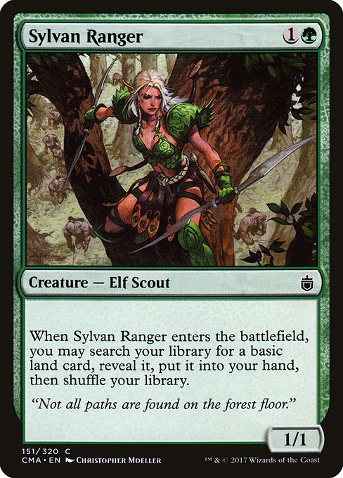 Sylvan Ranger - Commander Anthology Common Card