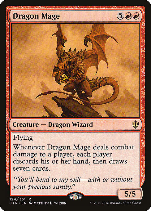 Dragon Mage - Commander 2016 Rare Card
