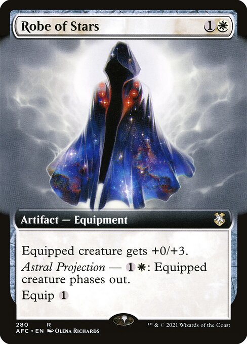 Robe of Stars - Forgotten Realms Commander Rare Card