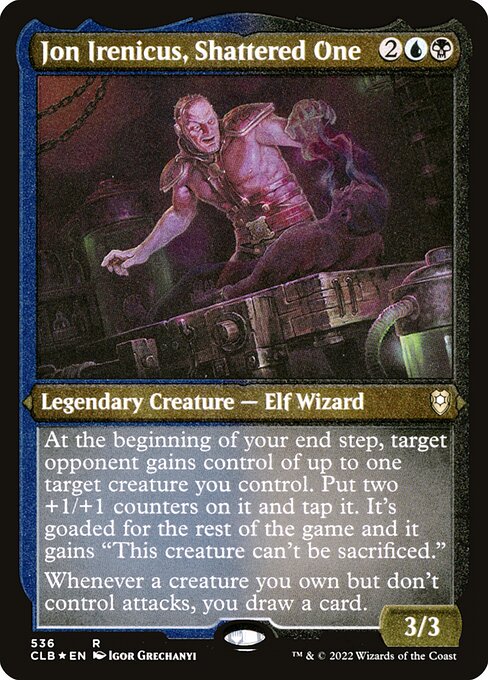 Jon Irenicus, Shattered One - Commander Legends: Battle for Baldur's Gate Rare Card