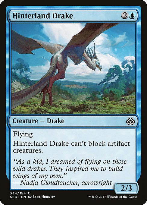 Hinterland Drake - Aether Revolt Common Card