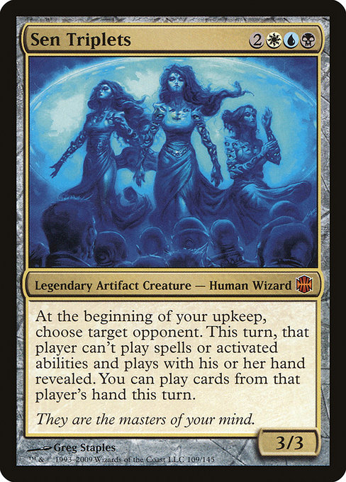 Sen Triplets - Alara Reborn Mythic Card