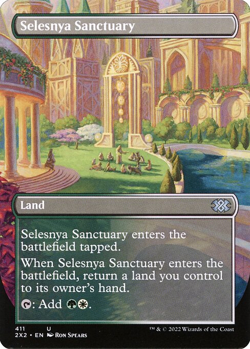 Selesnya Sanctuary - Double Masters 2022 Uncommon Card