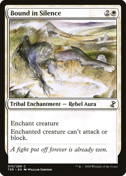 Bound in Silence - Time Spiral Remastered Common Card