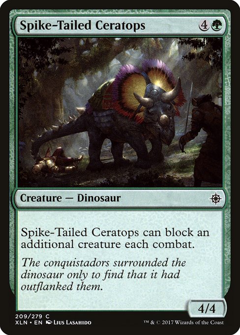 Spike-Tailed Ceratops - Ixalan Common Card