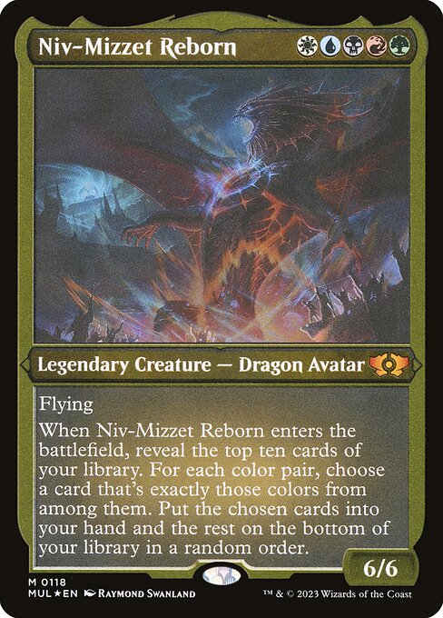 Niv-Mizzet Reborn - Multiverse Legends Mythic Card