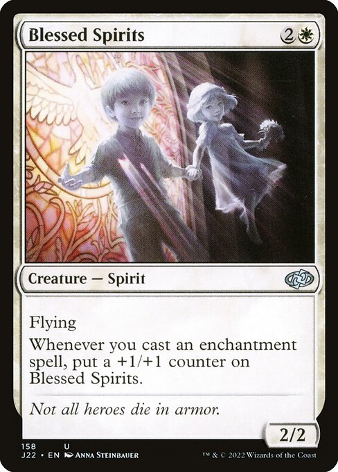 Blessed Spirits - Jumpstart 2022 Uncommon Card