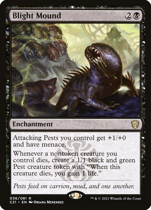 Blight Mound - Commander 2021 Rare Card