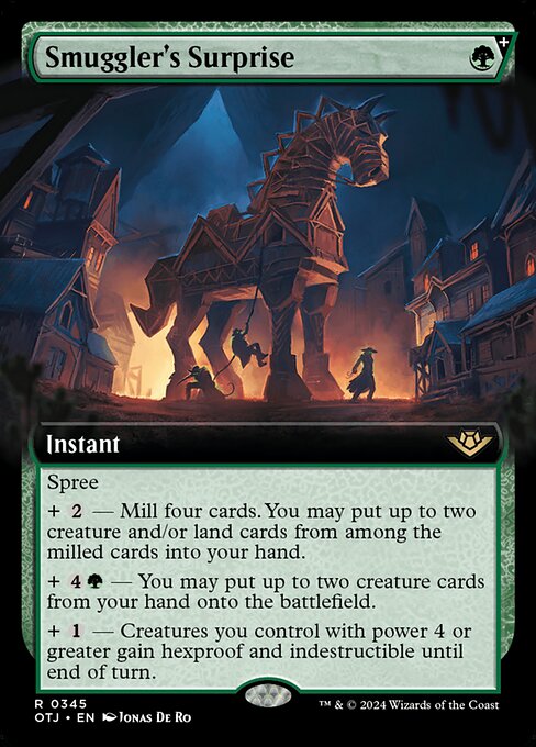 Smuggler's Surprise - Outlaws of Thunder Junction Rare Card