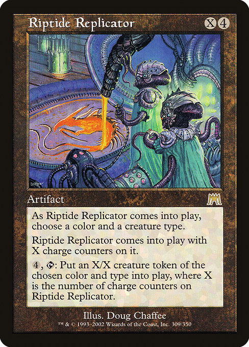 Riptide Replicator - Onslaught Rare Card