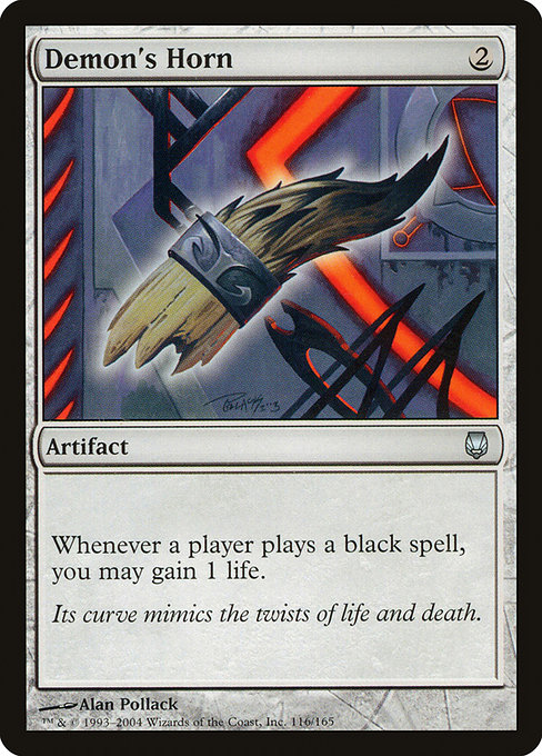 Demon's Horn - Darksteel Uncommon Card