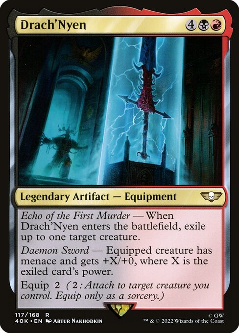 Drach'Nyen - Warhammer 40,000 Commander Rare Card