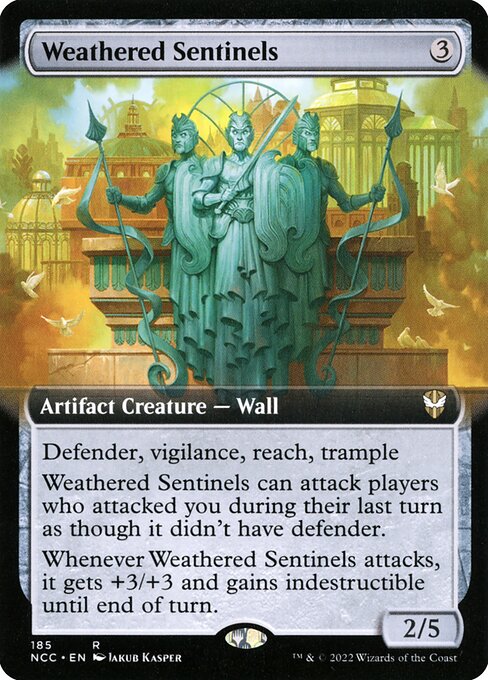 Weathered Sentinels - New Capenna Commander Rare Card