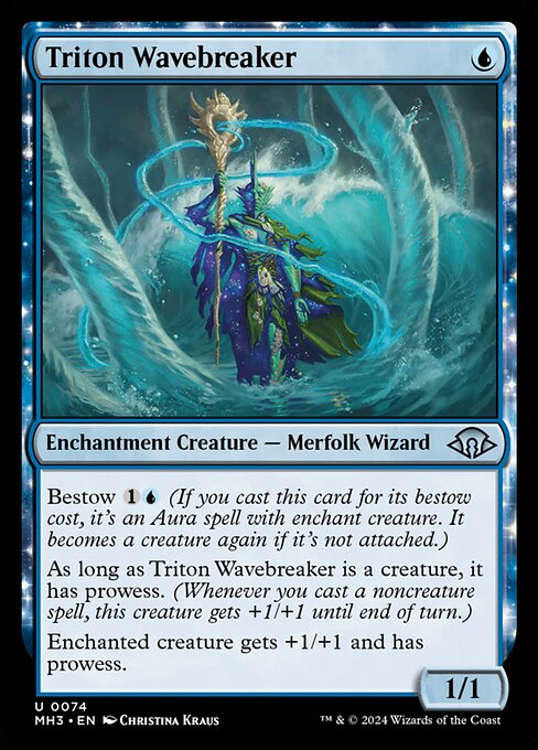 Triton Wavebreaker - Modern Horizons 3 Uncommon Card